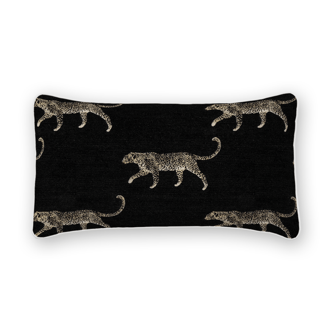 Animal Motif Chenille Lumbar Pillow