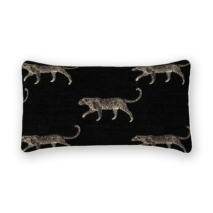 Animal Motif Chenille Lumbar Pillow