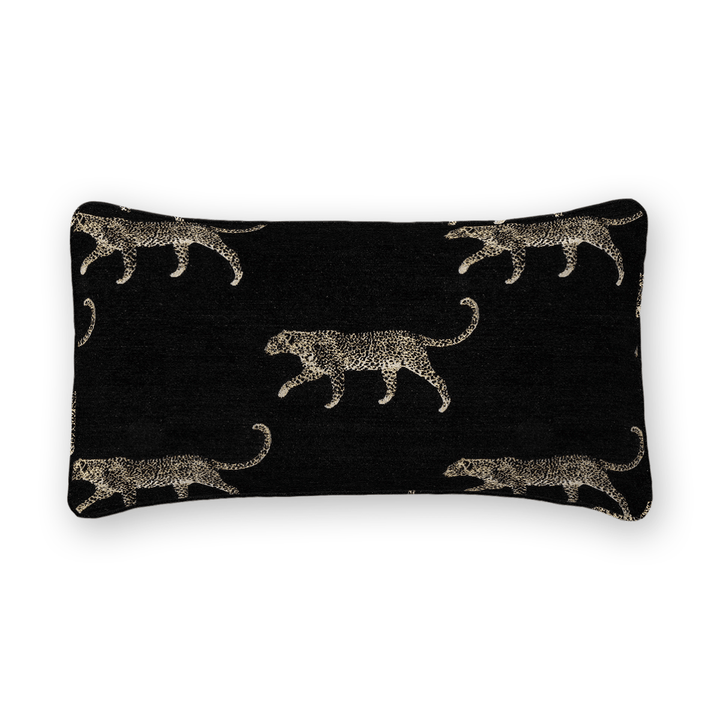 Animal Motif Chenille Lumbar Pillow