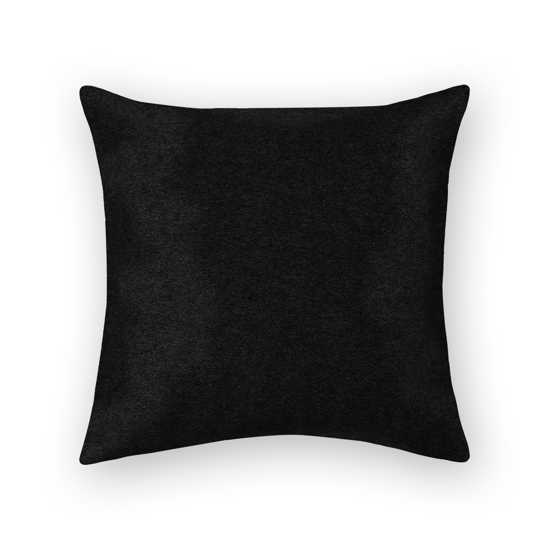 Caviar Solid Velvet Throw Pillow