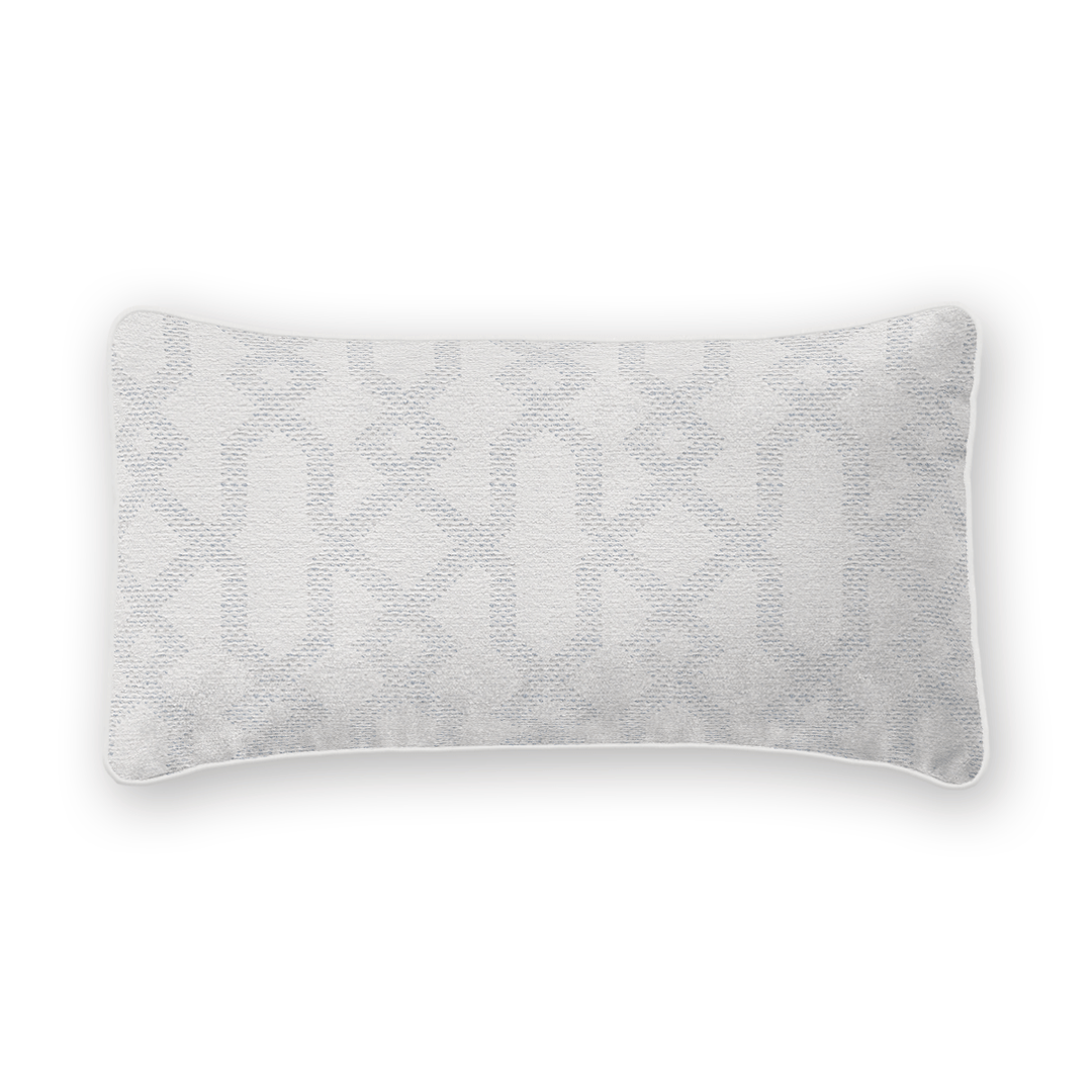 Diamond Chenille Lumbar Pillow