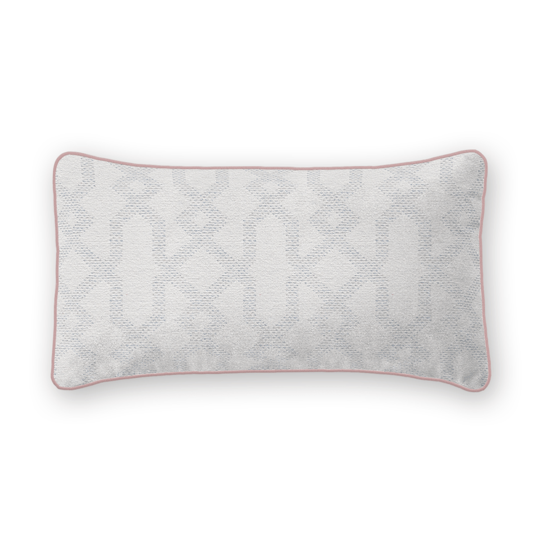 Diamond Chenille Lumbar Pillow