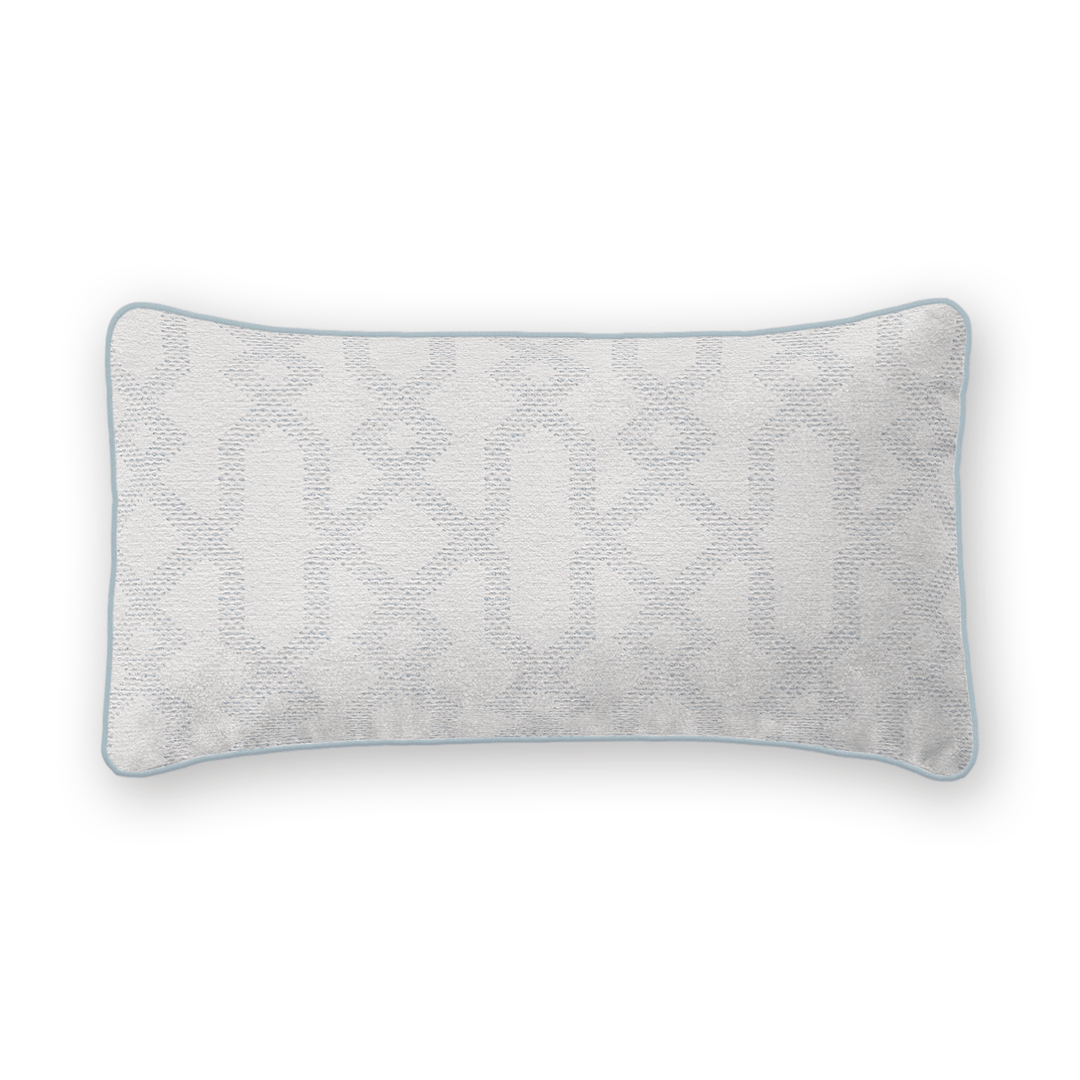 Diamond Chenille Lumbar Pillow