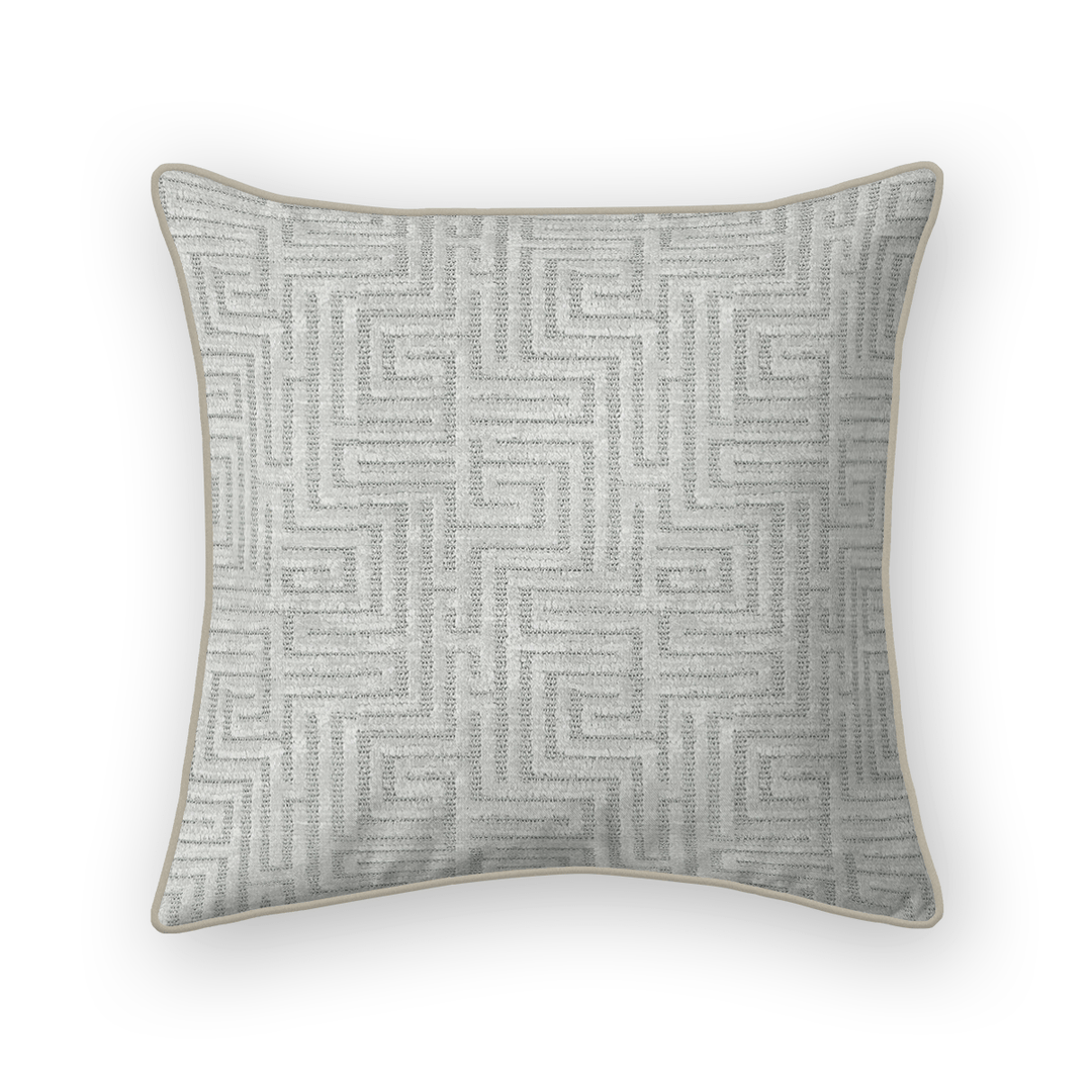 Geometric Chenille Throw Pillow