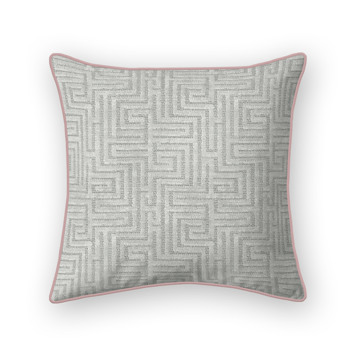 Geometric Chenille Throw Pillow