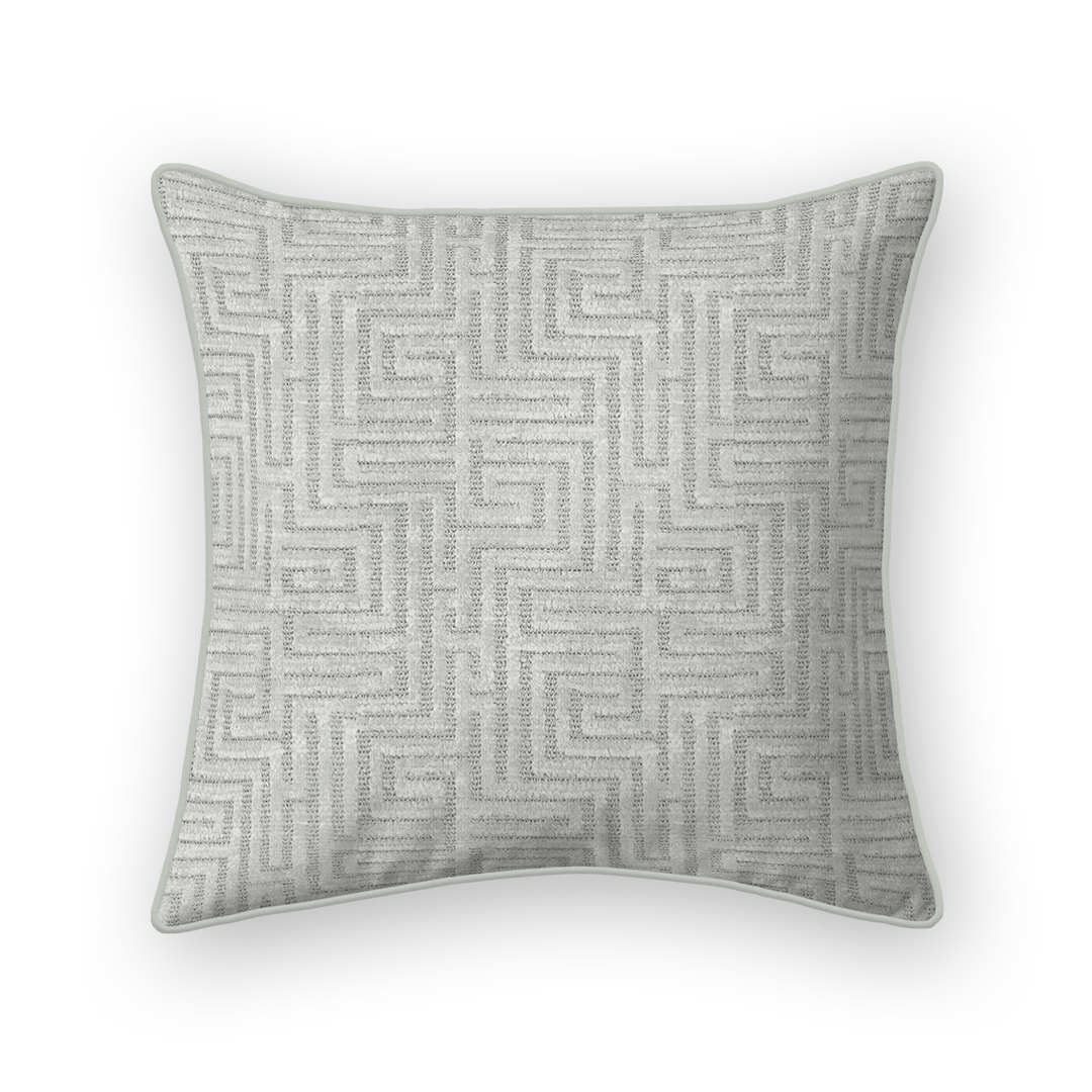 Geometric Chenille Throw Pillow