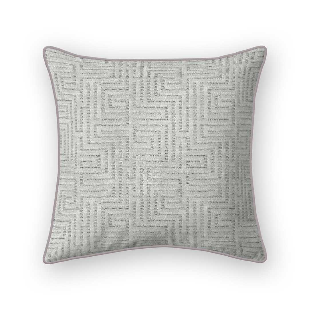 Geometric Chenille Throw Pillow