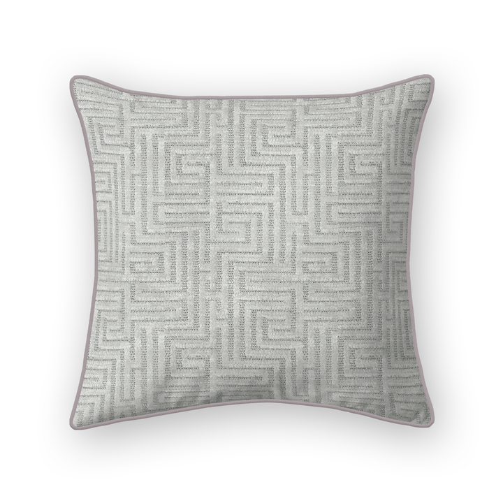 Geometric Chenille Throw Pillow
