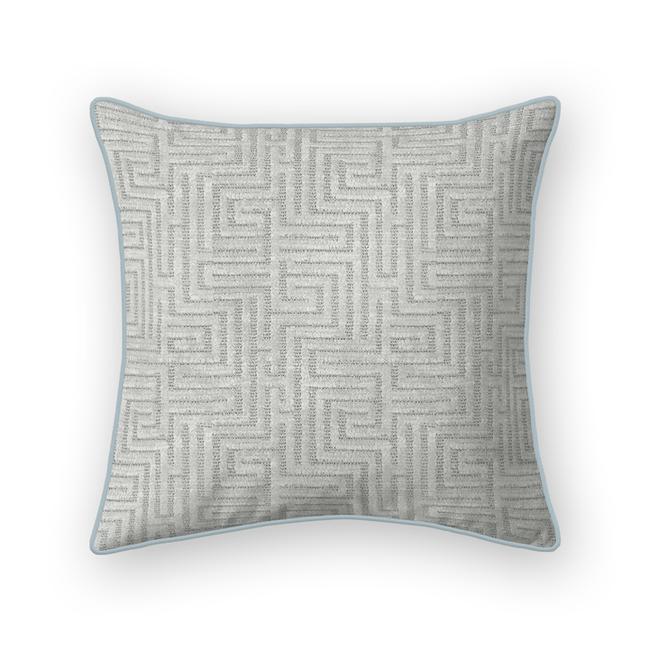 Geometric Chenille Throw Pillow