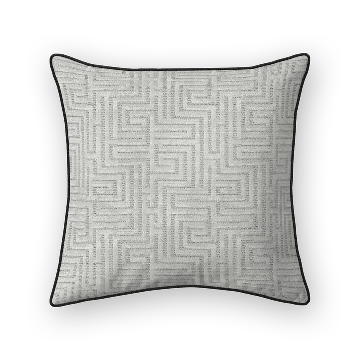 Geometric Chenille Throw Pillow