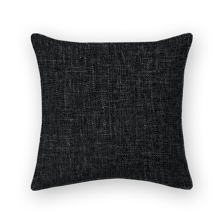 Onyx Solid Chenille Throw Pillow