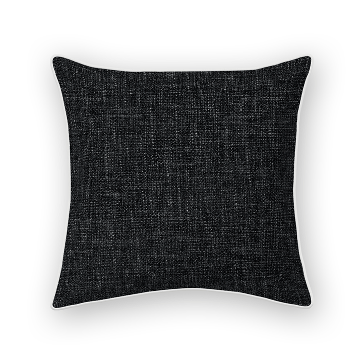 Onyx Solid Chenille Throw Pillow