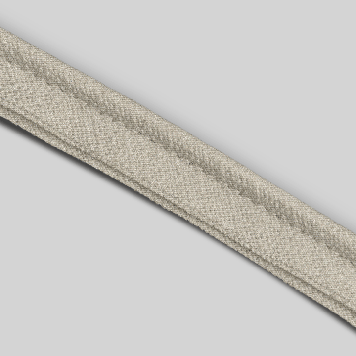 Solid Velvet Welt Sample in Beige