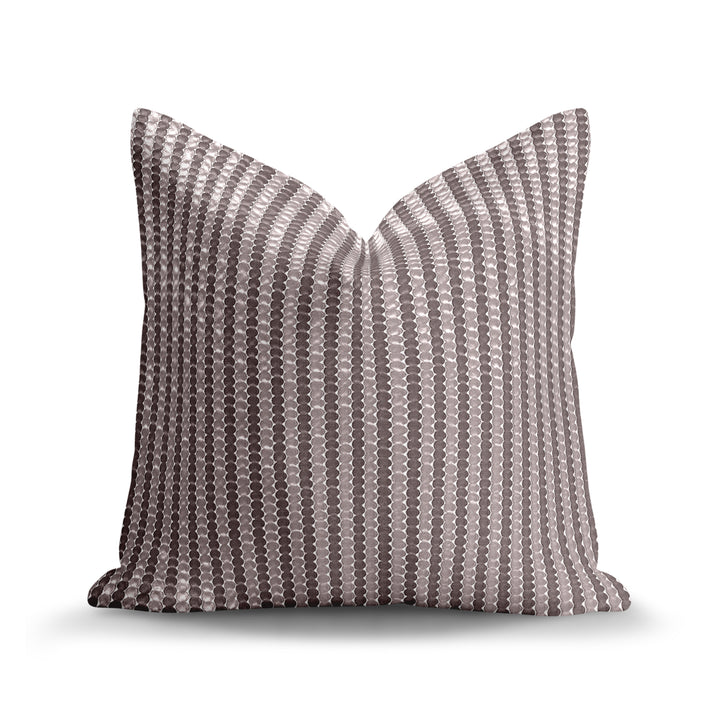 Stripe Woven Throw Pillow