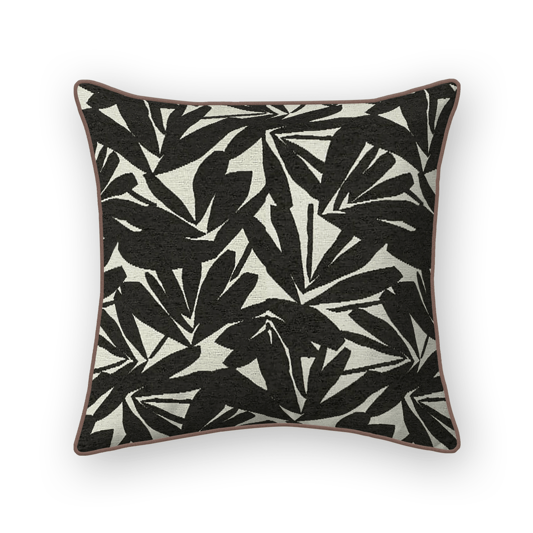 Abstract Printed Fabric Throw Pillow
