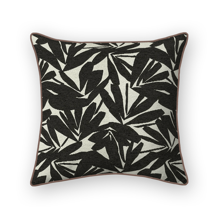Abstract Printed Fabric Throw Pillow