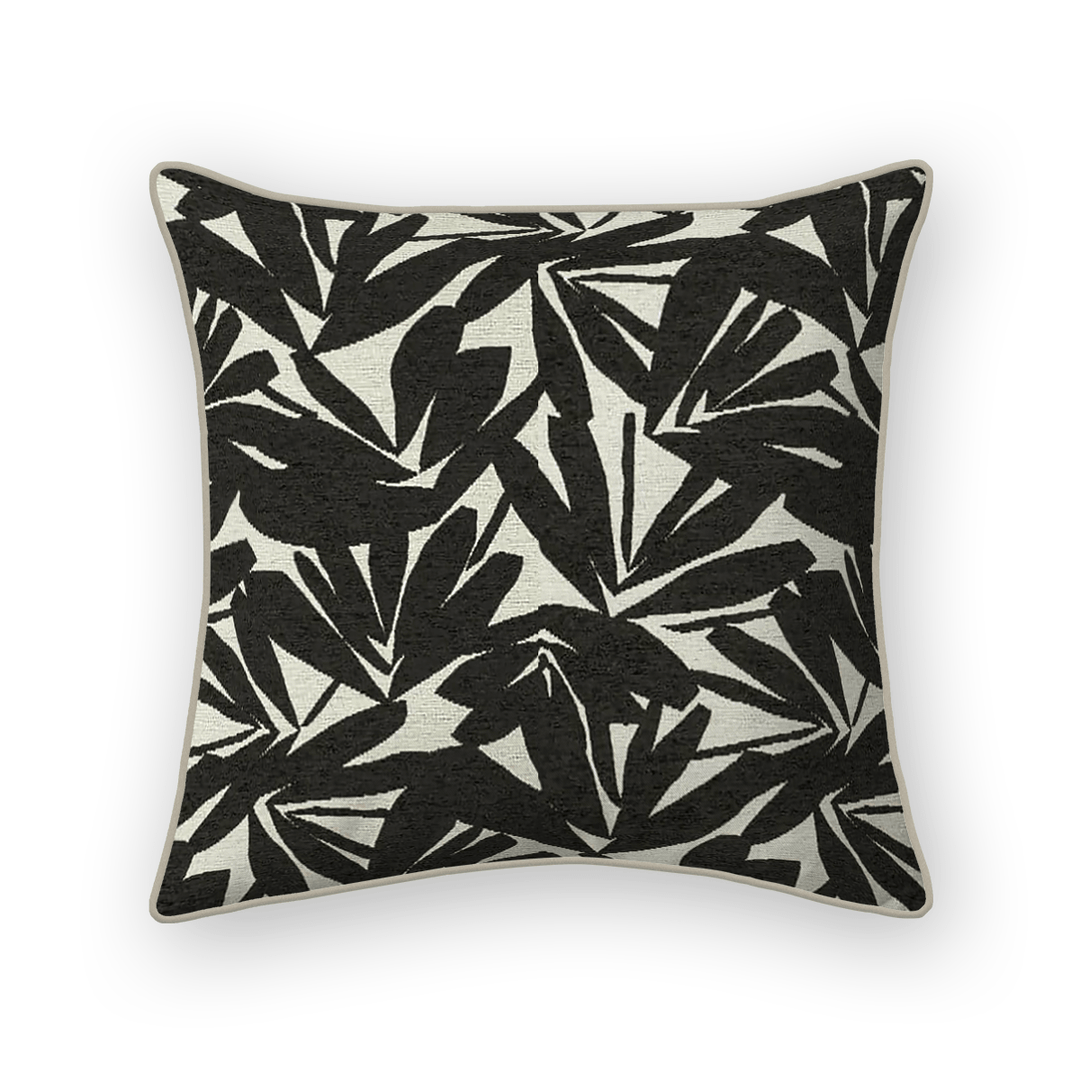 Abstract Printed Fabric Throw Pillow