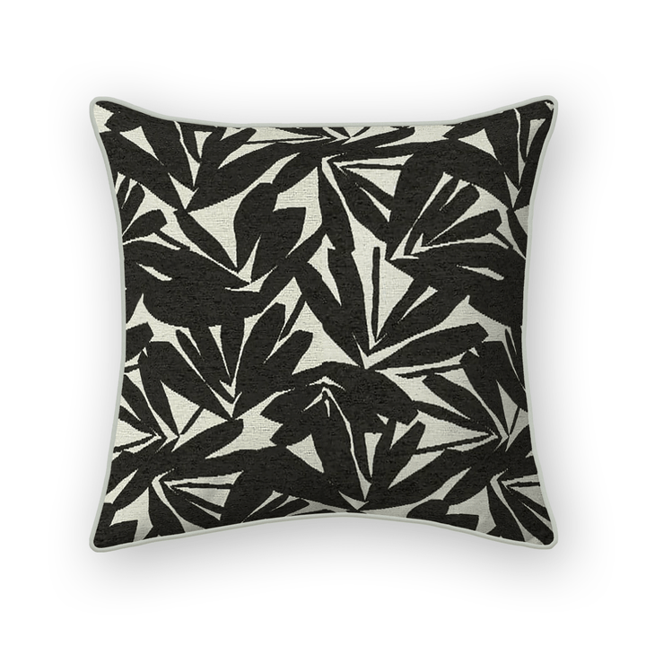 Abstract Printed Fabric Throw Pillow