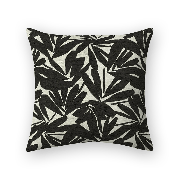 Abstract Printed Fabric Throw Pillow