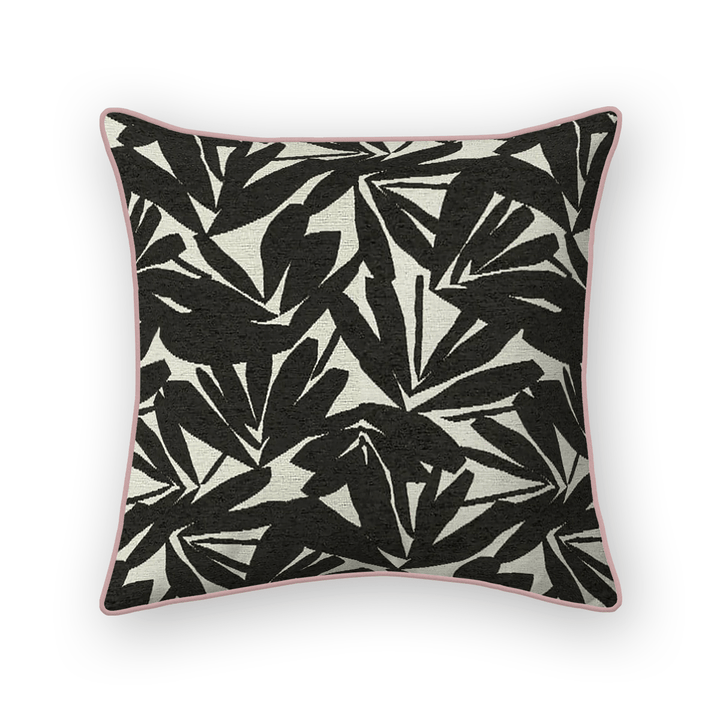 Abstract Printed Fabric Throw Pillow
