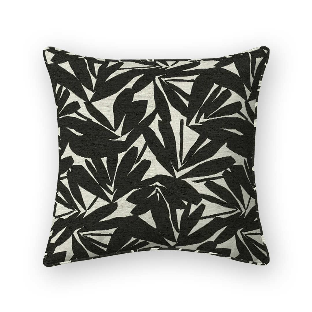 Abstract Printed Fabric Throw Pillow