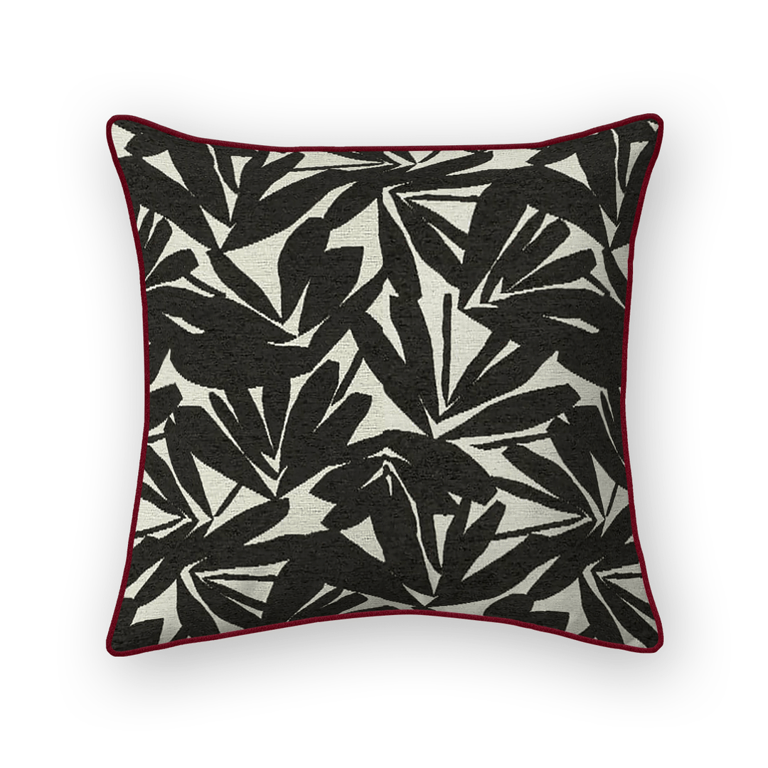 Abstract Printed Fabric Throw Pillow