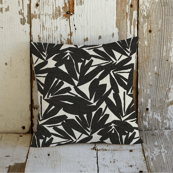 Abstract Printed Fabric Throw Pillow