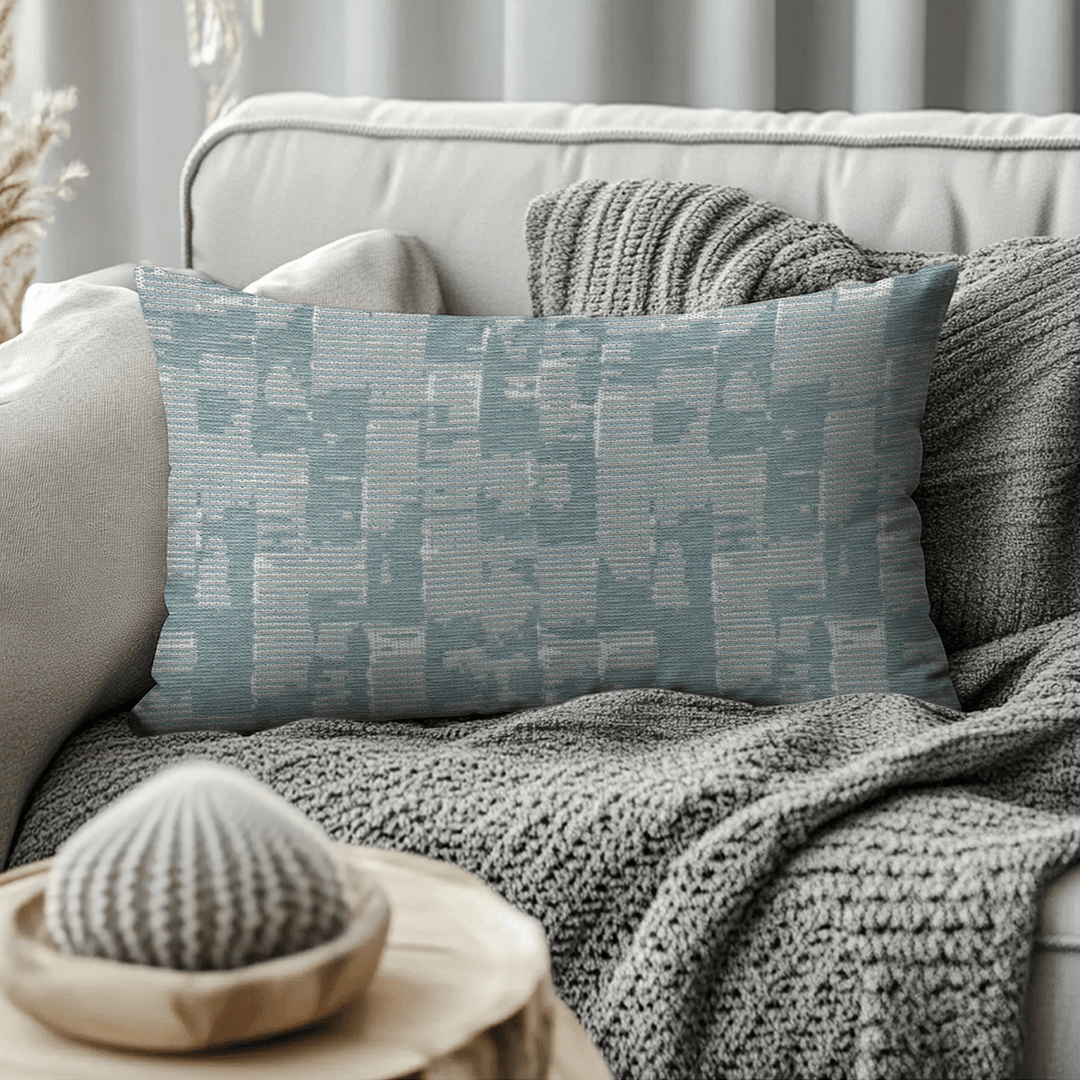 Abstract Woven Lumbar Pillow