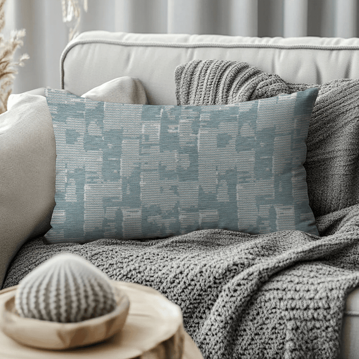 Abstract Woven Lumbar Pillow
