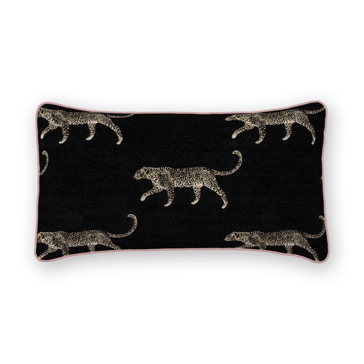 Animal Motif Chenille Lumbar Pillow