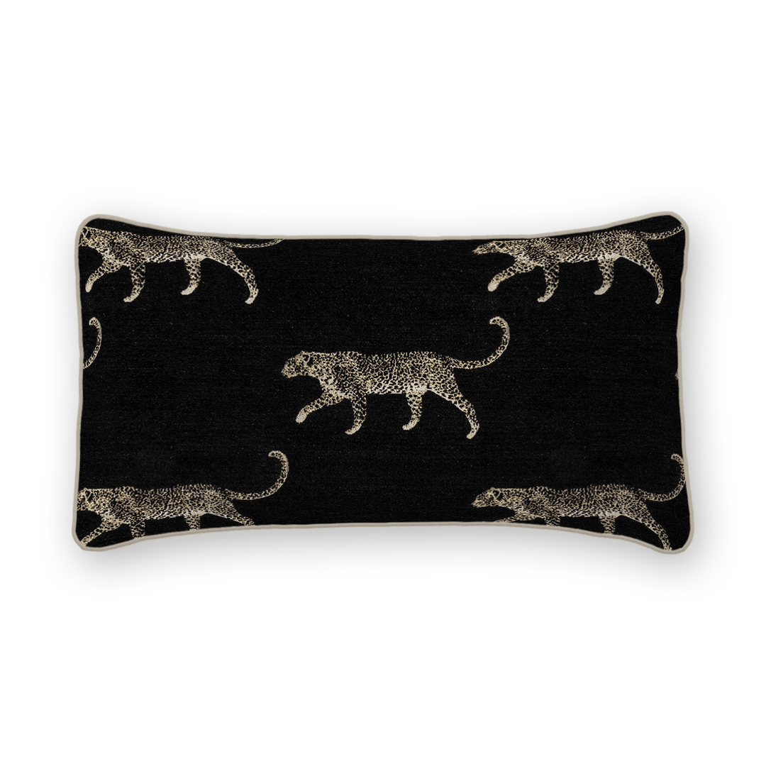 Animal Motif Chenille Lumbar Pillow