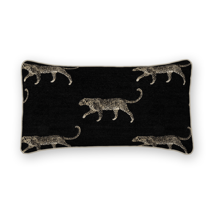 Animal Motif Chenille Lumbar Pillow