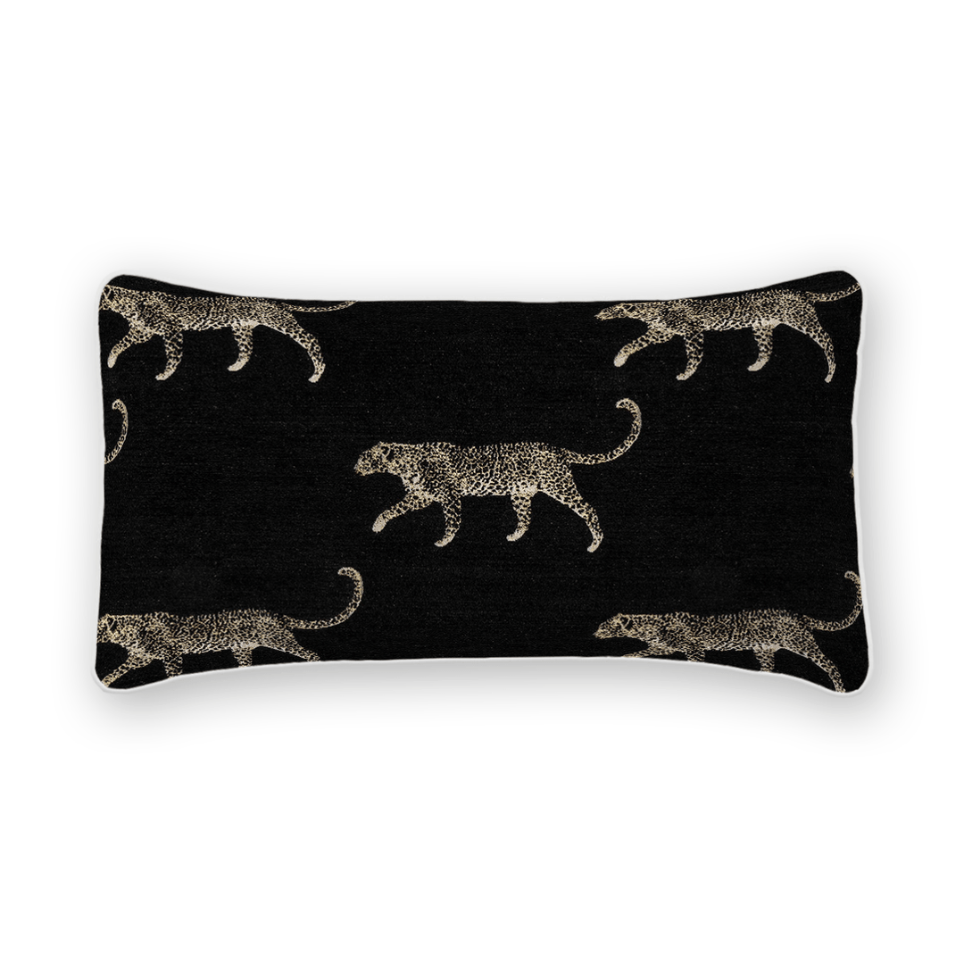 Animal Motif Chenille Lumbar Pillow