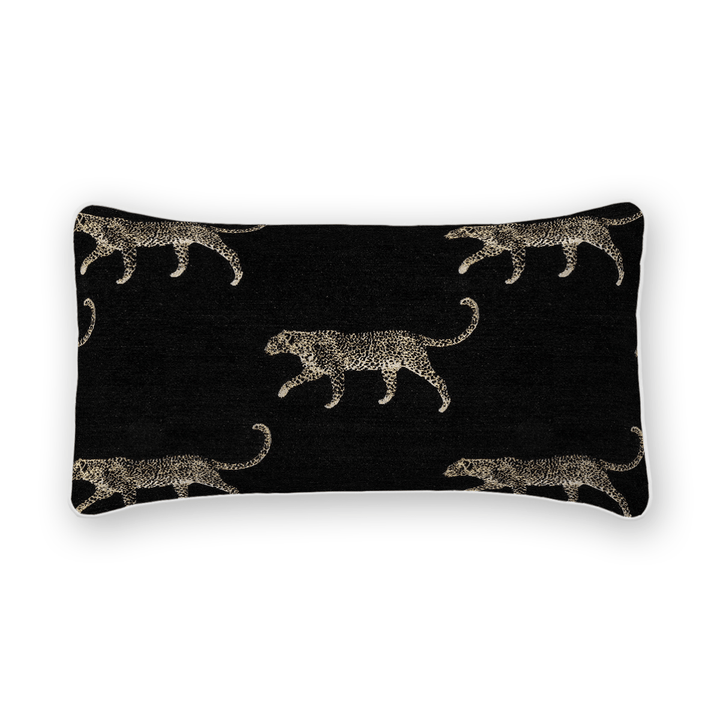 Animal Motif Chenille Lumbar Pillow