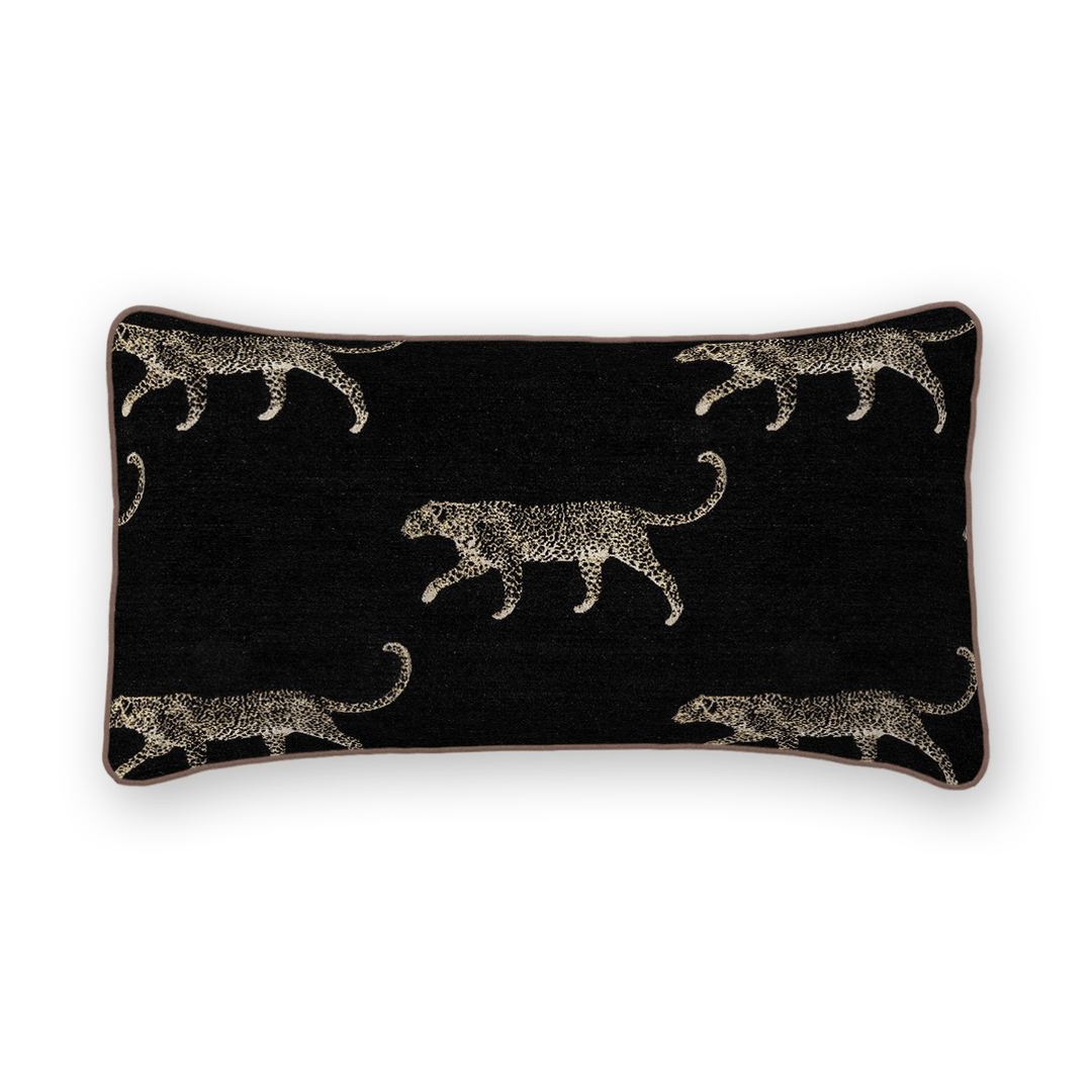 Animal Motif Chenille Lumbar Pillow
