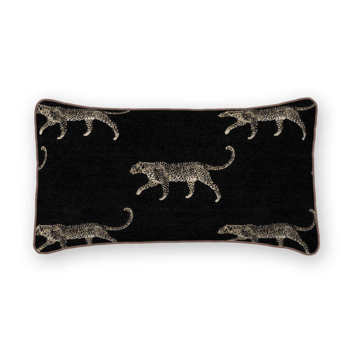 Animal Motif Chenille Lumbar Pillow