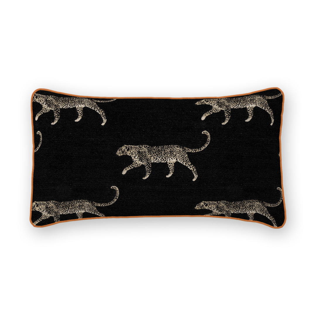 Animal Motif Chenille Lumbar Pillow