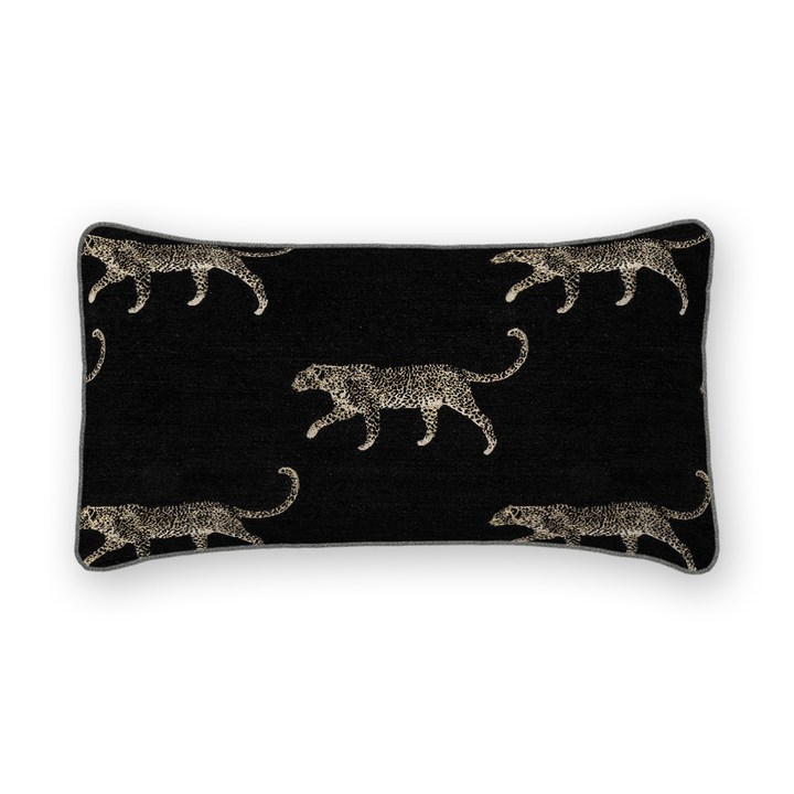 Animal Motif Chenille Lumbar Pillow