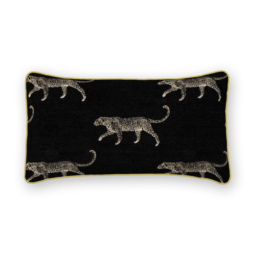 Animal Motif Chenille Lumbar Pillow