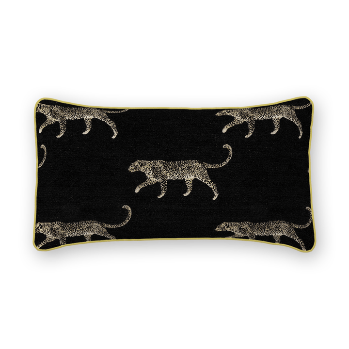 Animal Motif Chenille Lumbar Pillow