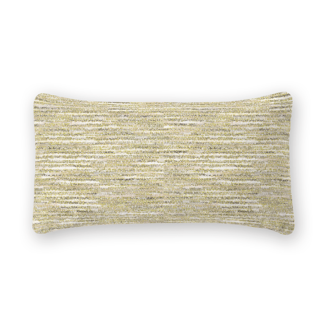 Bamboo Textured Woven Lumbar Pillow