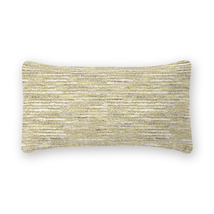 Bamboo Textured Woven Lumbar Pillow