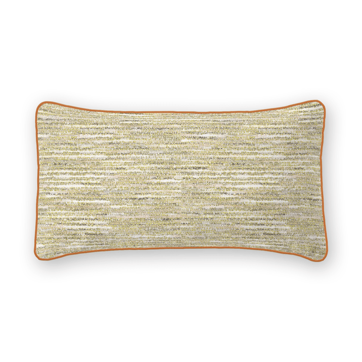 Bamboo Textured Woven Lumbar Pillow