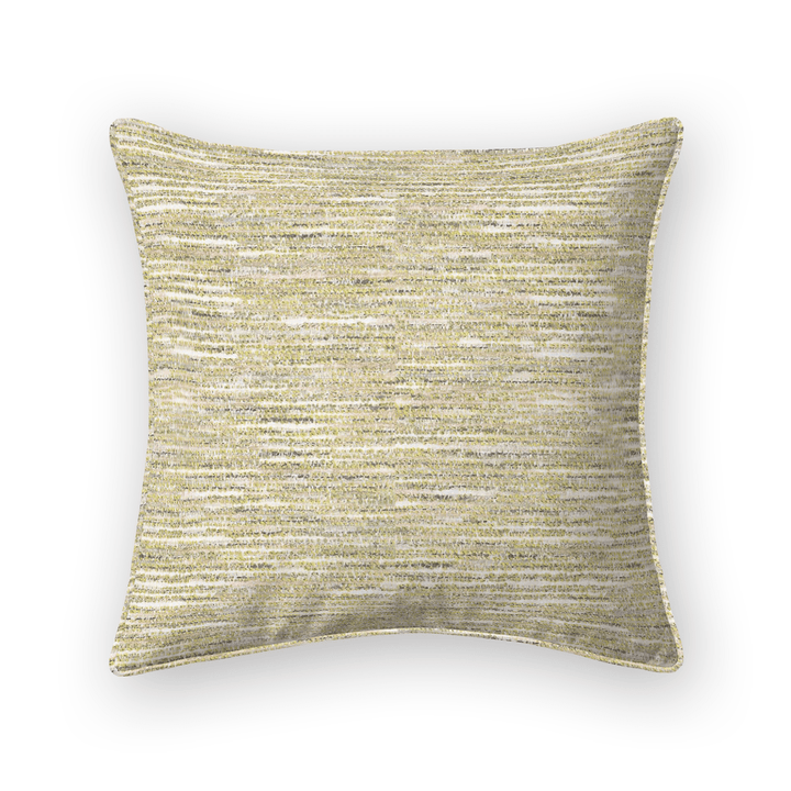 Bamboo Textured Woven Throw Pillow
