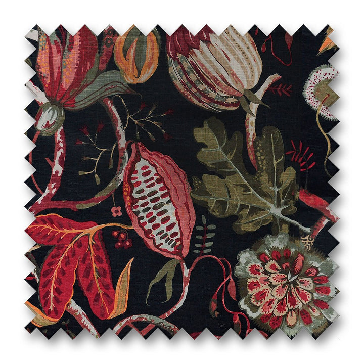 Beauregard #301 Midnight by Maxwell Fabrics Fabric Swatch