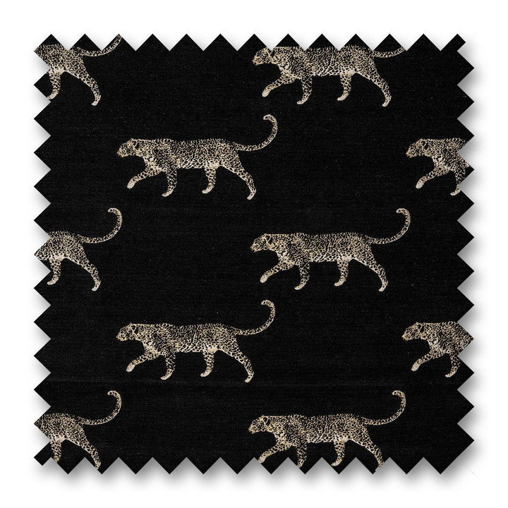 Beware 2 Black by Stout Textiles Fabric Swatch