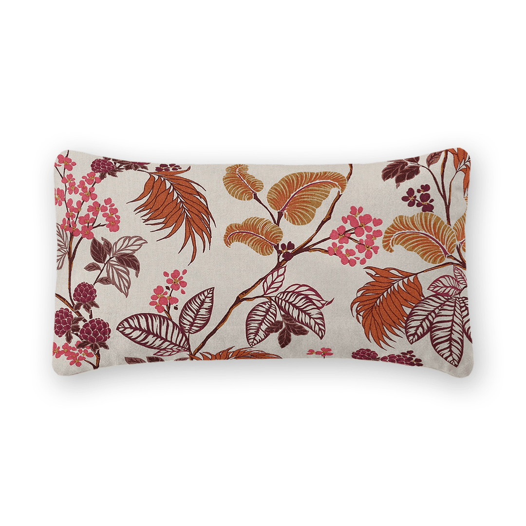 Botanical 100% Cotton Lumbar Pillow