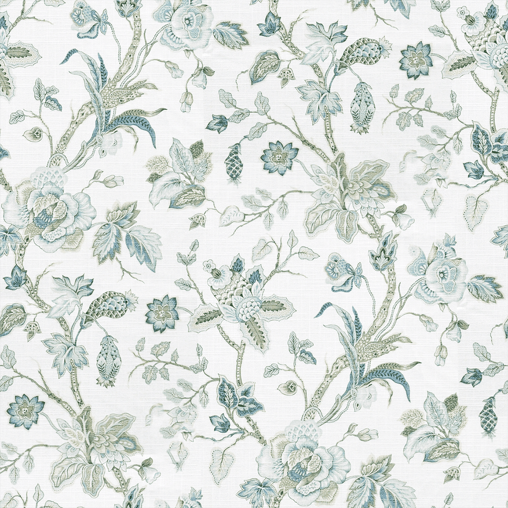Botanical Printed Fabric Bolster Pillow