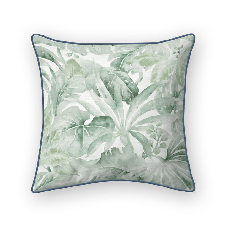 Botanical Printed Fabric Throw Pillow