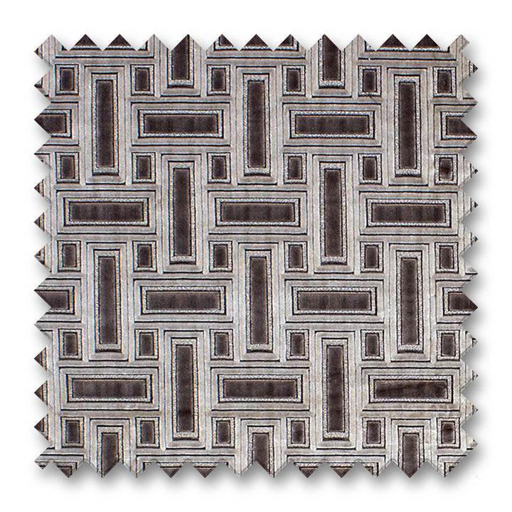 Brentano - Truffle by Mitchell Fabrics Fabric Swatch